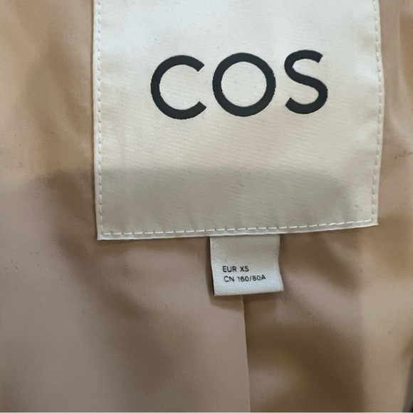 COS Beige Quilted Jacket - Picture 8 of 9